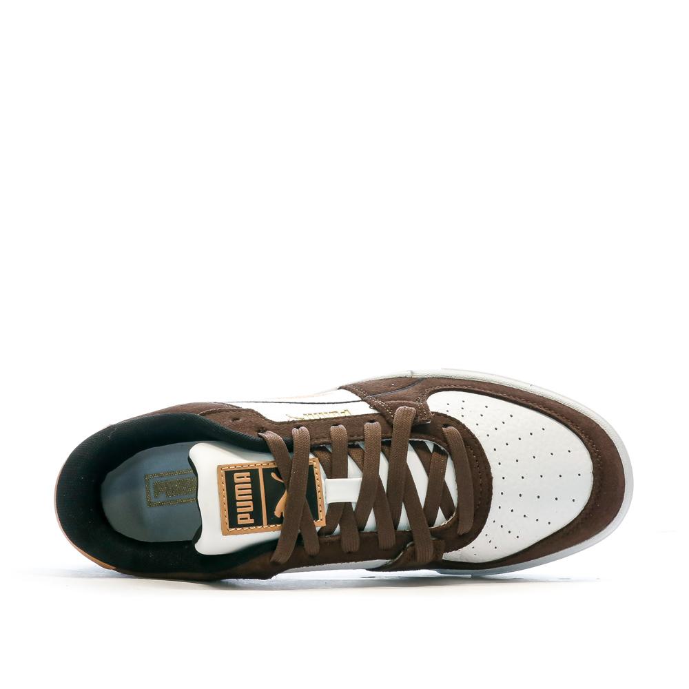 Baskets Blanche/Marron Homme Puma 391921 vue 4