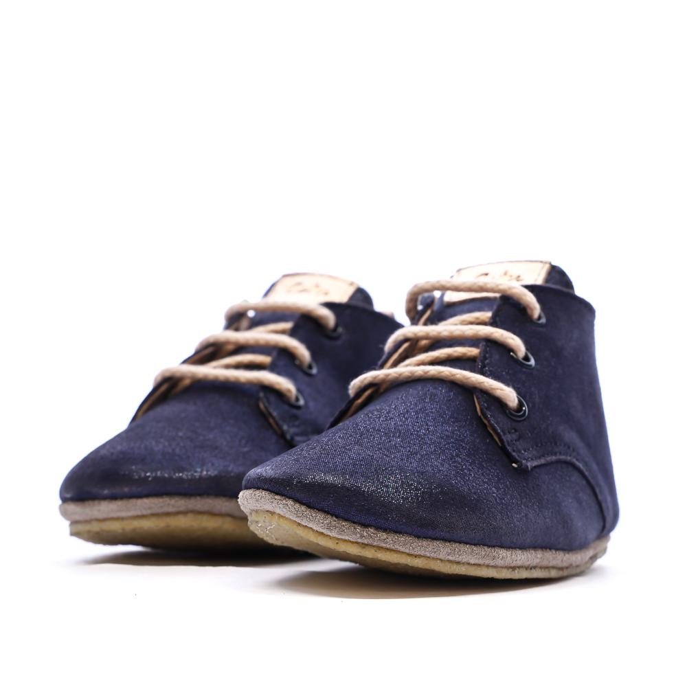 Chaussons Marine Métal Garçon Aster Layas vue 6