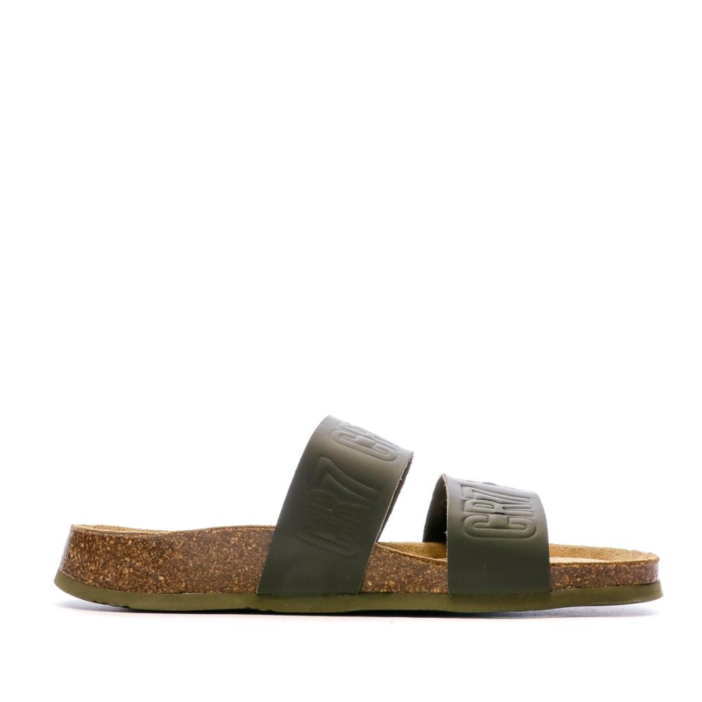 Sandales Kaki Homme CR7 Athens vue 2