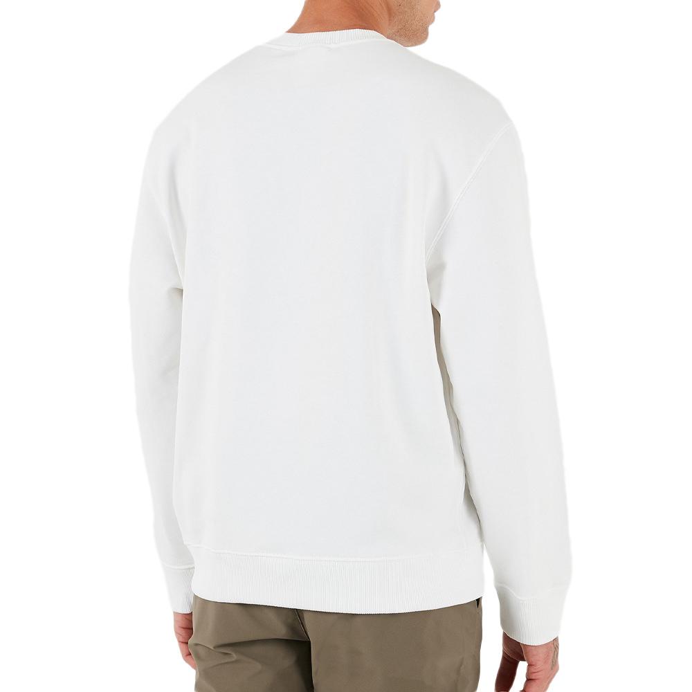 Sweat Blanc Homme Calvin Klein Jeans Calvi vue 2