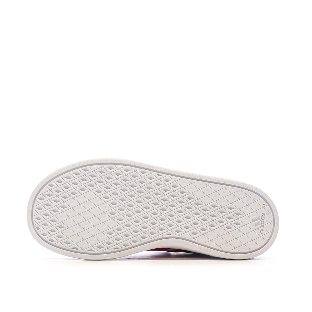 Baskets Blanc/Rouge Garçon Adidas Breaknet 2.0 vue 5