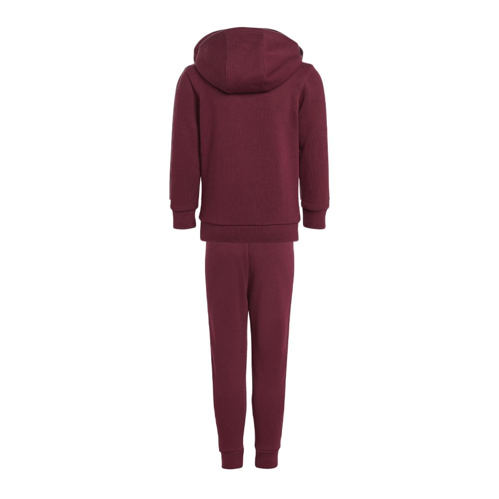 Survêtement Bordeaux Garçon Adidas Hoodie vue 2