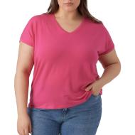 T-shirt Rose Femme Vero Moda Aya Curve