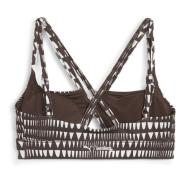 Brassière Marron Femme Puma Lemlem Impact vue 2