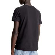 T-Shirt Noir Homme Calvin Klein JeansCore Institutional vue 2