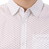 Chemise à Manches Courtes Blanche Homme Teddy Smith Coury vue 3