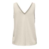 Débardeur Beige Femme JDY Faustina vue 2