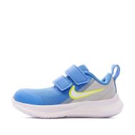 Baskets Bleu/Jaune Bébé Garçon Nike Star Runner 3 Tdv pas cher