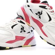 Baskets Blanches/Rose Homme Le Coq Sportif Lcs R1100 Nineties vue 7