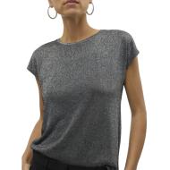 T-Shirt Gris Foncé Femme Vero Moda Sarah