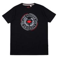 T-Shirt Noir Lee Cooper LCN822 vue 2