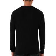 Pull Noir Homme Tommy Hilfiger Pima MW0MW40449 vue 2