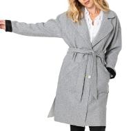 Manteau gris Femme TBS Levon pas cher