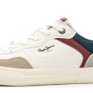 Baskets Blanches Homme Pepe jeans Kenton Masterlow vue 7