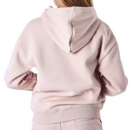 Sweat Zippé Rose Femme Project X Paris Basic Full Logo vue 2