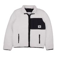 Blouson Blanc/Noir Garçon Teddy Smith 62007494D pas cher