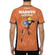 T-shirt Microfibre Orange homme Freegun Naruto Shippuden vue 2