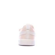 Baskets Rose/Blanches Puma Courtflex V3 V Inf vue 3
