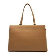Sac Fourre Tout Camel Femme Tommy Hilfiger Legacy pas cher