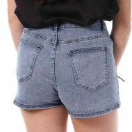 Jupe Short en Jean Bleu Femme Monday Premium 383 vue 2