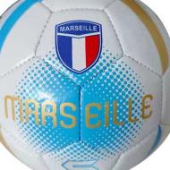 MARSEILLE Ballon Blanc/Bleu/Doré Sport Zone vue 2