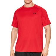 T-shirt Rouge Homme Under Armour Novelty pas cher