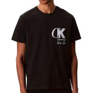 T-shirt Noir Homme Calvin Klein Jeans Ss 20s Eu pas cher