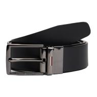 Coffret cadeau ceinture réversible Noir Homme Tommy Hilfiger Business pas cher