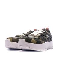 Baskets Kaki Femme DC Shoes Camo vue 6