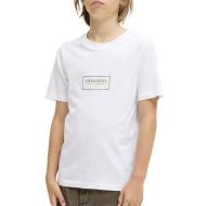 T-Shirt Blanc Garçon Jack & Jones Greene