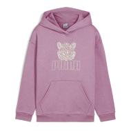 Sweat Capuche Rose Fille Puma Ess+ Tropicat