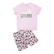 Ensemble Rose Fille Puma Mates Set pas cher
