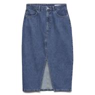 Jupe en Jean Bleu Foncé Femme Vero Moda Elfi pas cher