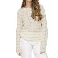 Pull Blanc/Rose Femme JDY Ellen
