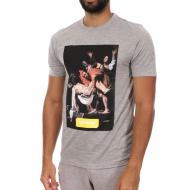 T-shirt Gris Homme Supreme Grip Caravag pas cher