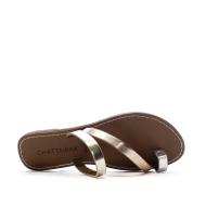 Sandales Or/Cuivre/Argent Femme Chattawak Summer Metal vue 4