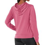 Sweat à Capuche Rose Femme Under Armour Rival Terry vue 2