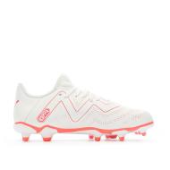 Chaussures de foot Blanc/Rose Enfant Puma Future Play FG vue 2