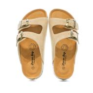 Sandales Beiges Femme Lemon Bay Suede vue 3