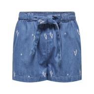 Short Bleu Femme JDY Wvn vue 3