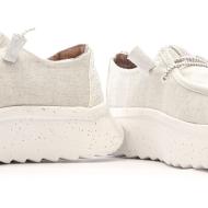 Chaussures Beiges Femme Hey Dude Wally Sport Mesh vue 7