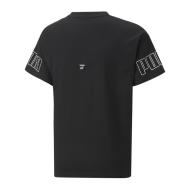 T-shirt Noir Garçon Puma Clb vue 2