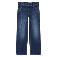 Jean Regular Bleu Foncé Fille Name it Straight 5950 pas cher