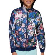 Veste Imprimé Bleu Junior Adidas Firebird pas cher
