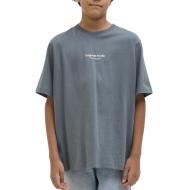 T-shirt Bleu Moyen Garçon Jack & Jones Jorvesterbro pas cher