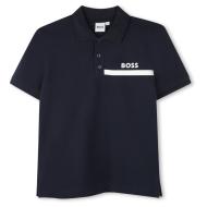 Hugo Boss J52730 Marine-Polo für Jungen