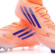 Chaussures de Foot Orange Adidas F50 League Mid FG/MG vue 7