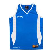 Débardeur Bleu/Blanc Homme Spalding Tank pas cher