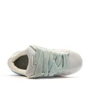 Baskets Turquoise Femme Puma Suede XL vue 4