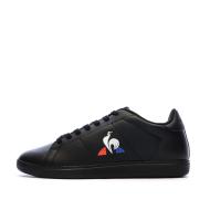 Black Men's Sneakers Le Coq Sportif Courtset affordable